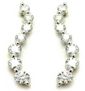 Diamond Earrings : JE-ER-0112-A