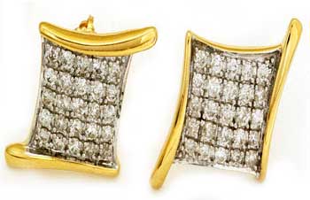 Diamond Earrings: JE-ER-0123-A