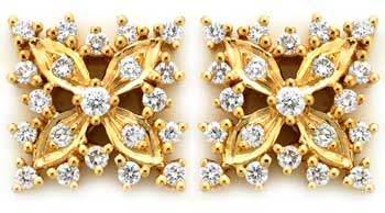 Diamond Earrings : JE-ER-0195