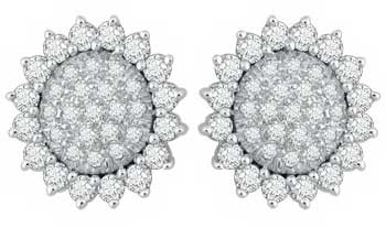 Diamond Earrings : JE-ER-0205