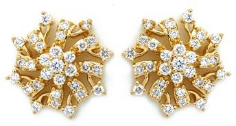 Diamond Earrings : JE-ER-0242