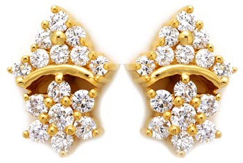 Diamond Earrings : JE-ER-0247