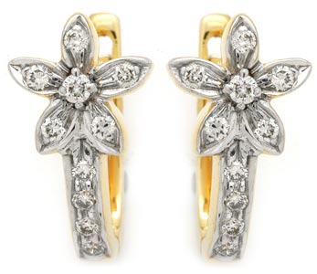 Diamond Earrings : JE-ER-0249