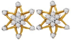 Diamond Earrings : JE-ER-0252