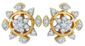 Diamond Earrings : JE-ER-0256