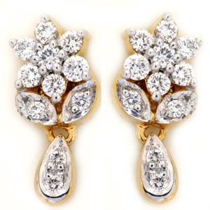 Diamond Earrings : JE-ER-0267