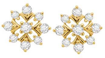 Diamond Earrings : JE-ER-107
