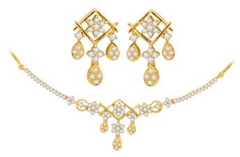 Diamond Necklace  : JE-NS-344