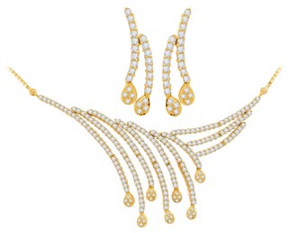Diamond Necklace  : JE-NS-355