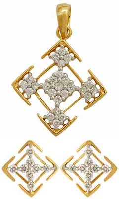 Diamond Pendant: JE-PS-546