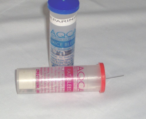 AQCAPS Borosilicate glass Bleeding Capillaries, for Pharmacology