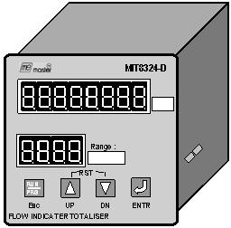 Flow Indicator Totaliser