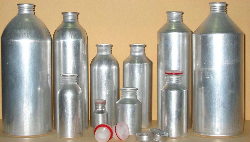 Aluminum Pesticides Bottles