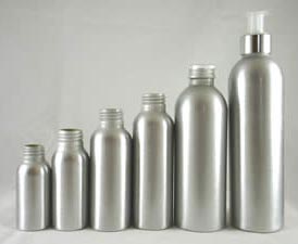 Aluminium Aluminum Perfume Bottles