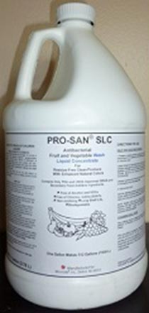 PRO-SAN SLC Liquid Concentrated for Fruit & Vegetable
