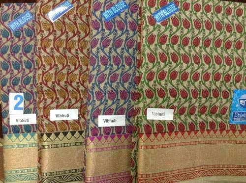 Fancy Gadwal Border Fabric