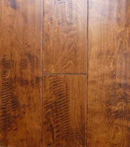 Handscraped Engineered Wood Flooring-Birch