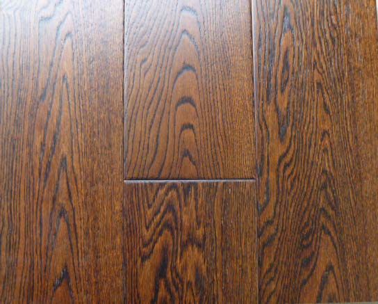 Wire Brushed Engineered Wood Flooring-Oak