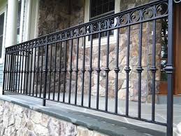 Cast iron railing