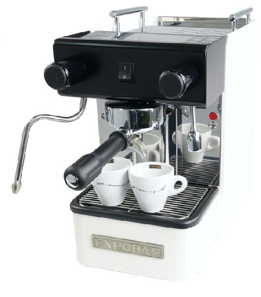 Expobar Office Semi Automatic White Coffee Machine