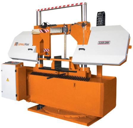 Semi Automatic Bandsaw Machine With Turn Table