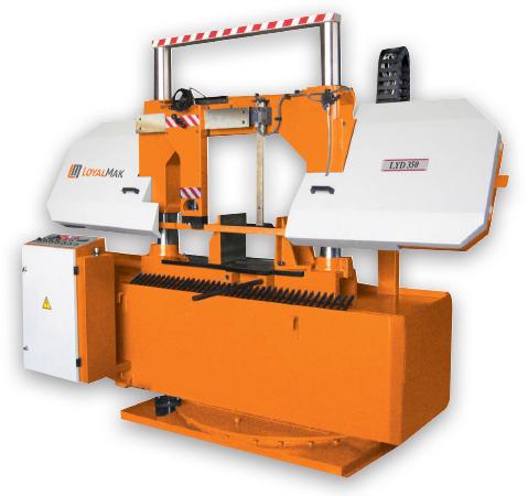 Semi Automatic Bandsaw Machine With Turn Table