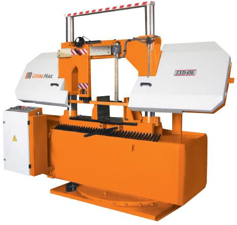 Semi Automatic Bandsaw Machine With Turn Table