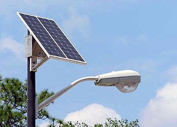 Solar CFL Street Light