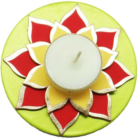 Lotus in Paper Diwali diyas