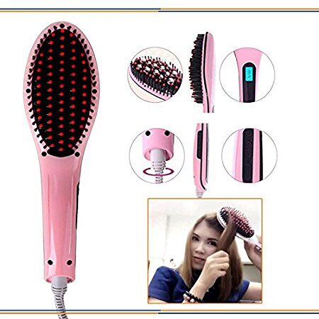Hair Straightener Brush at best price INR 999 / Pack in Ghaziabad Uttar  Pradesh from Zenvista Meditech Pvt Ltd | ID:3655785