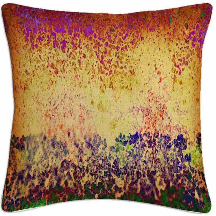 Abstract Rainbow Cushion Cover