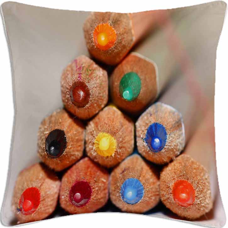 Color Stick Digital Cushion Covers