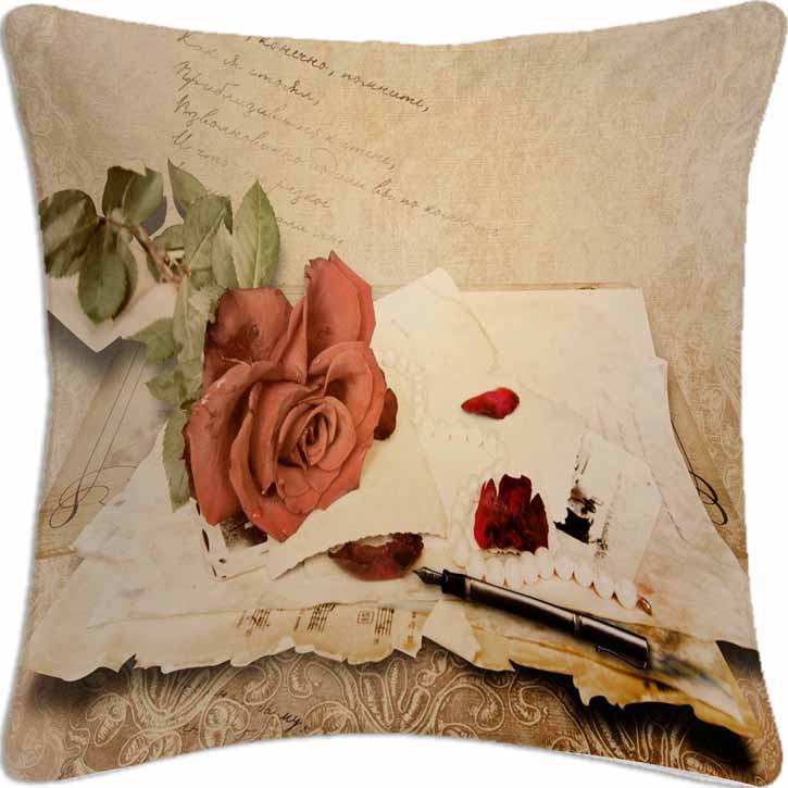 Krayon Vine Arts Polyester Cushion