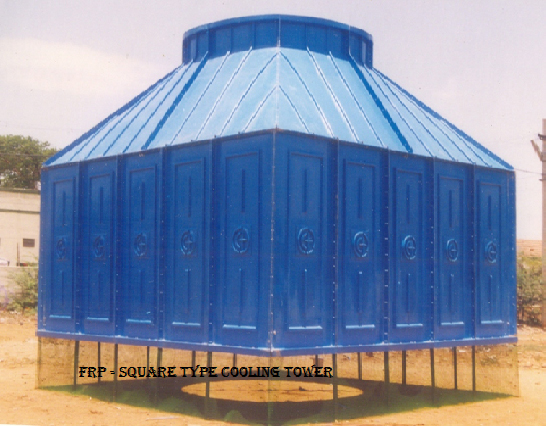 Frp  Square Type Cooling Tower
