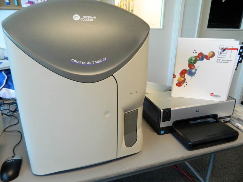Beckman Coulter Act Diff 5 Cp Hematology Analyzer
