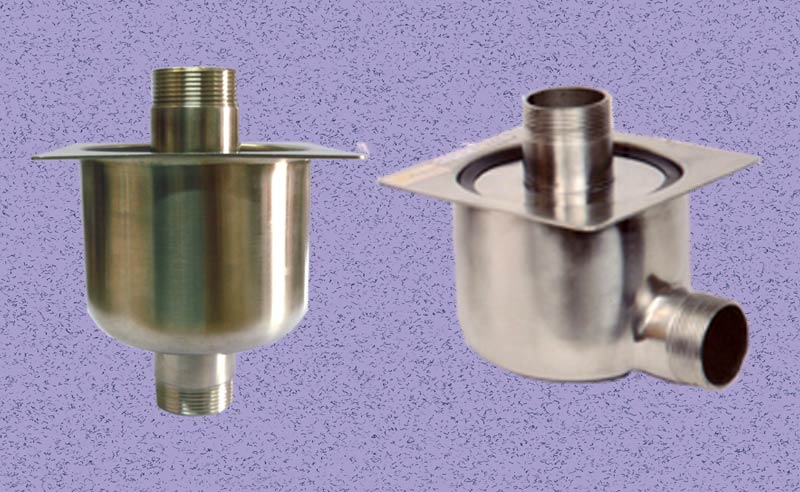 Stainless Steel Sterile Drain Traps