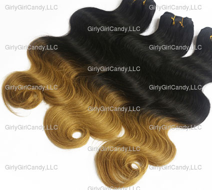6A Malaysian Remy GOLD Ombre