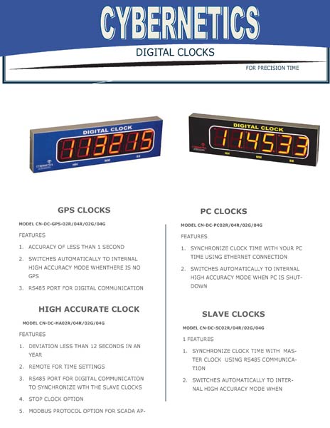 Digital Clocks