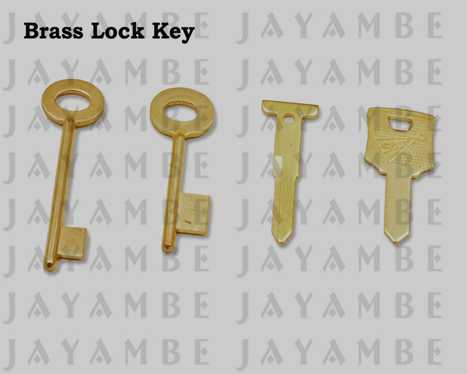 Brass Lock Key
