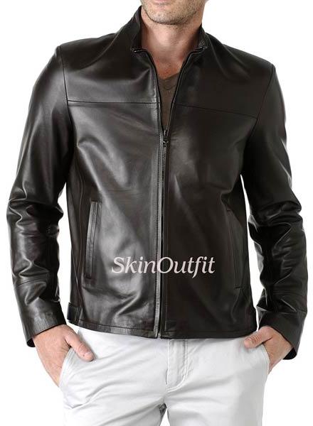 Mens Classic Leather Jacket