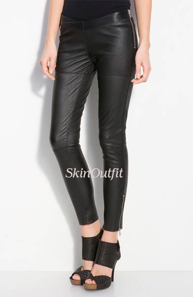 Women Leather Trouser