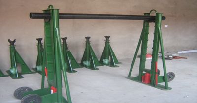 Cable Drum Lifter Stands