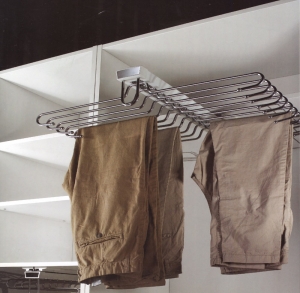 Soft Close Top Double Line Trouser Rack