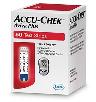 Accu-Chek Aviva Plus 50's Test Strips