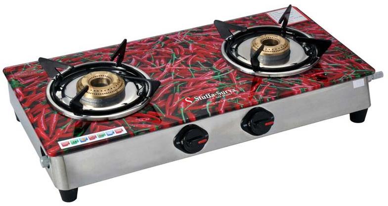 Glass Top Gas Stove