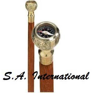 Compass Walking Stick