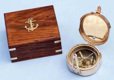 Nautical Brunton Compass