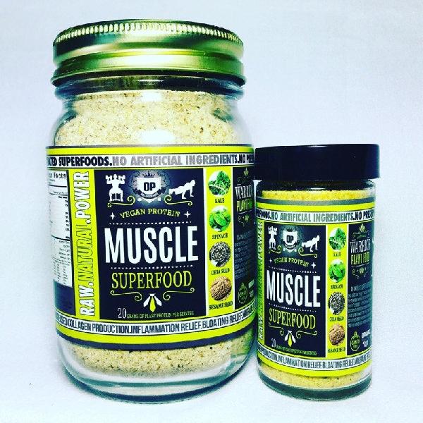 Organic Power Vegan Muscle Superfood Protein Powder Buy Superfood Protein Powder 2058