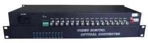 16 Channel Analog Digital Fiber Optical Video Converter