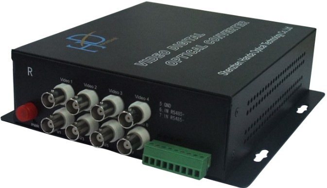 8-channel fiber optic video converter with 1 channel return data by  Shenzhen Handar Optical Technology Co.,Ltd | ID - 824053